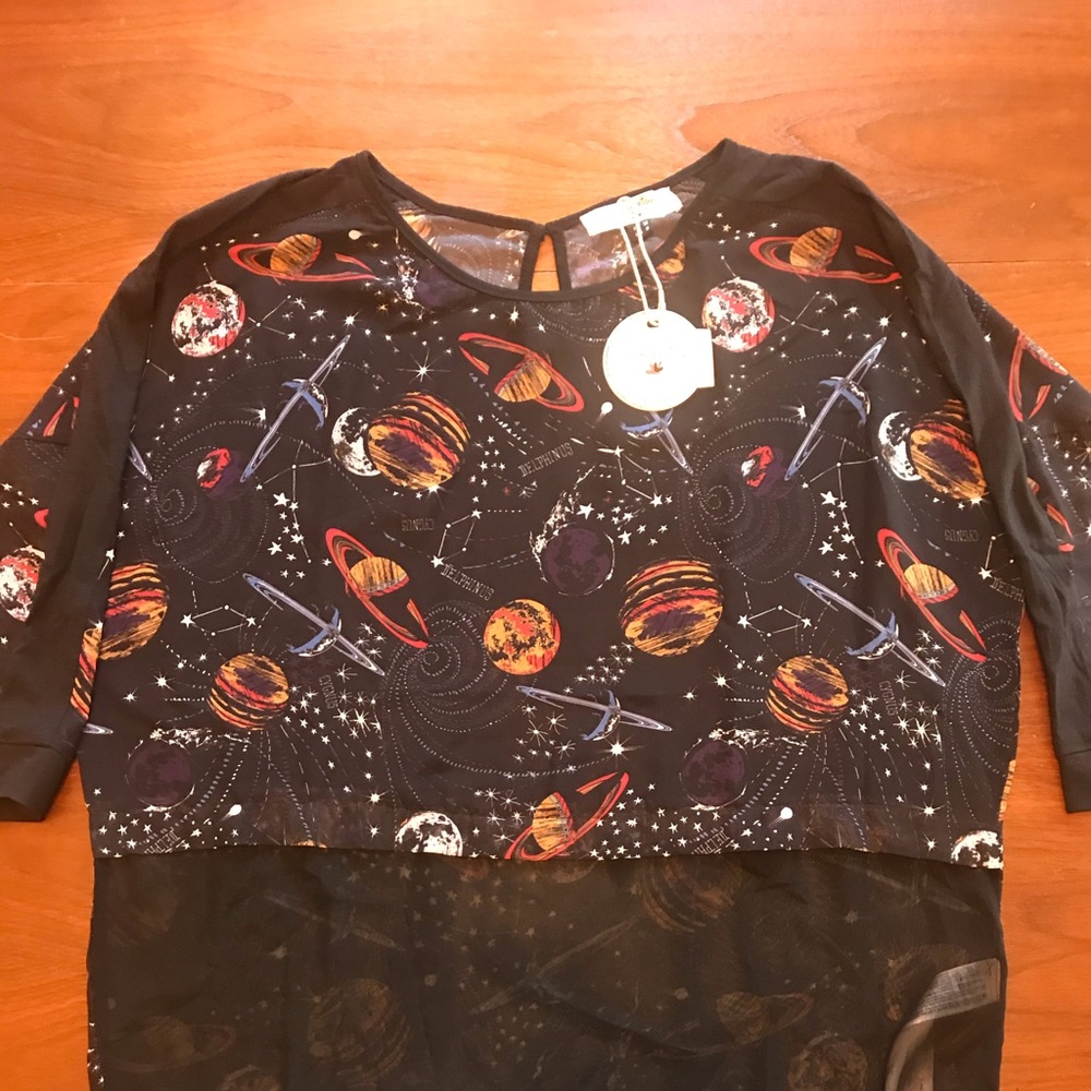 Paramita Space Theme Small Blouse Barcelona design